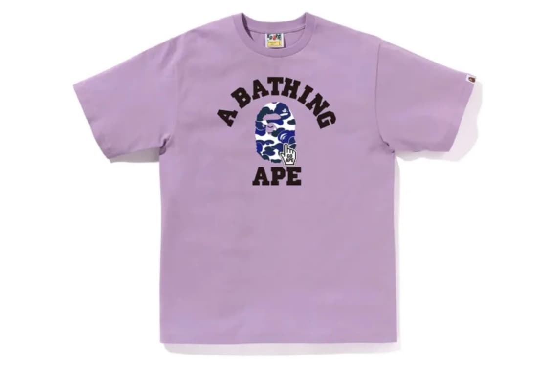 베이프 bape 카모 반팔 상품이미지1