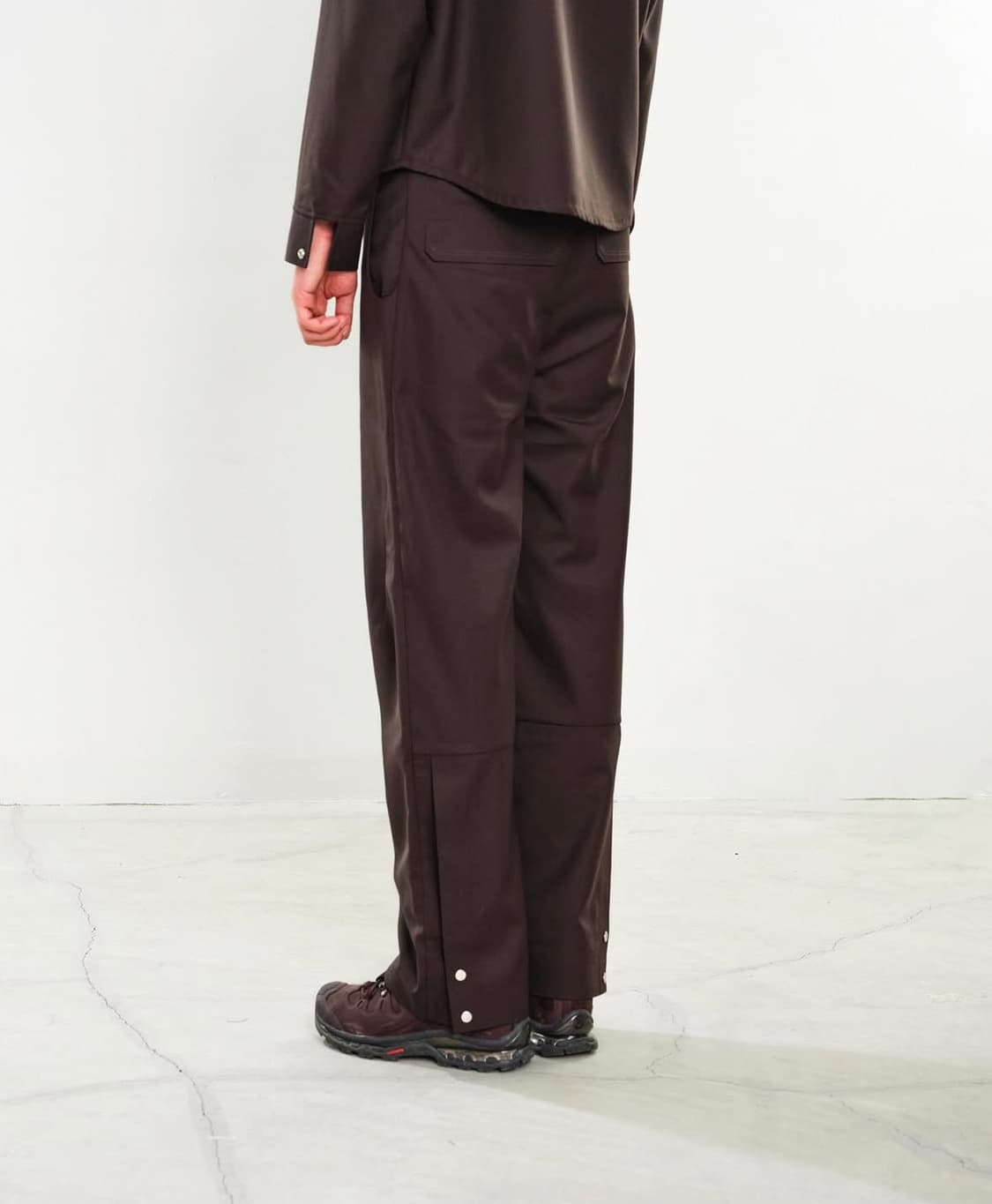 jeongli twill dart trouser (black) 상품이미지4