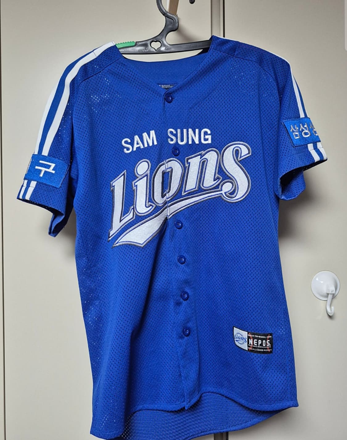 삼성라이온즈 왕조시절 유니폼 95사이즈 오승환 마킹 팝니다 상품이미지1