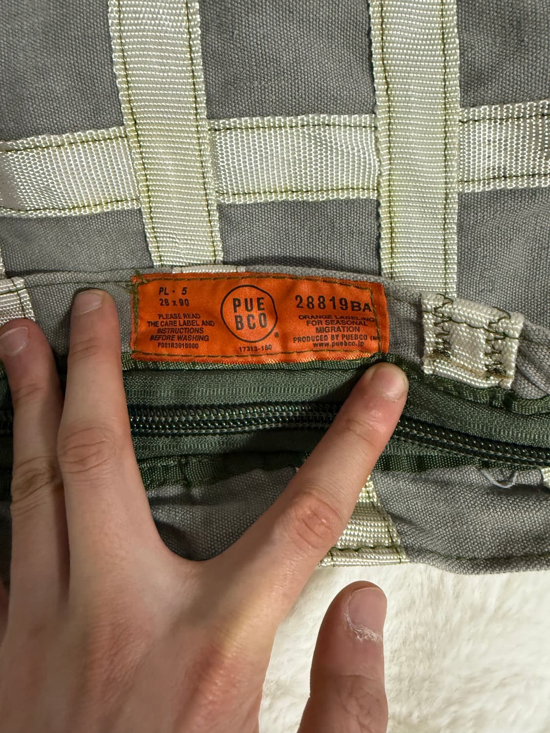 푸에브코 파라슈트 백 상품이미지3