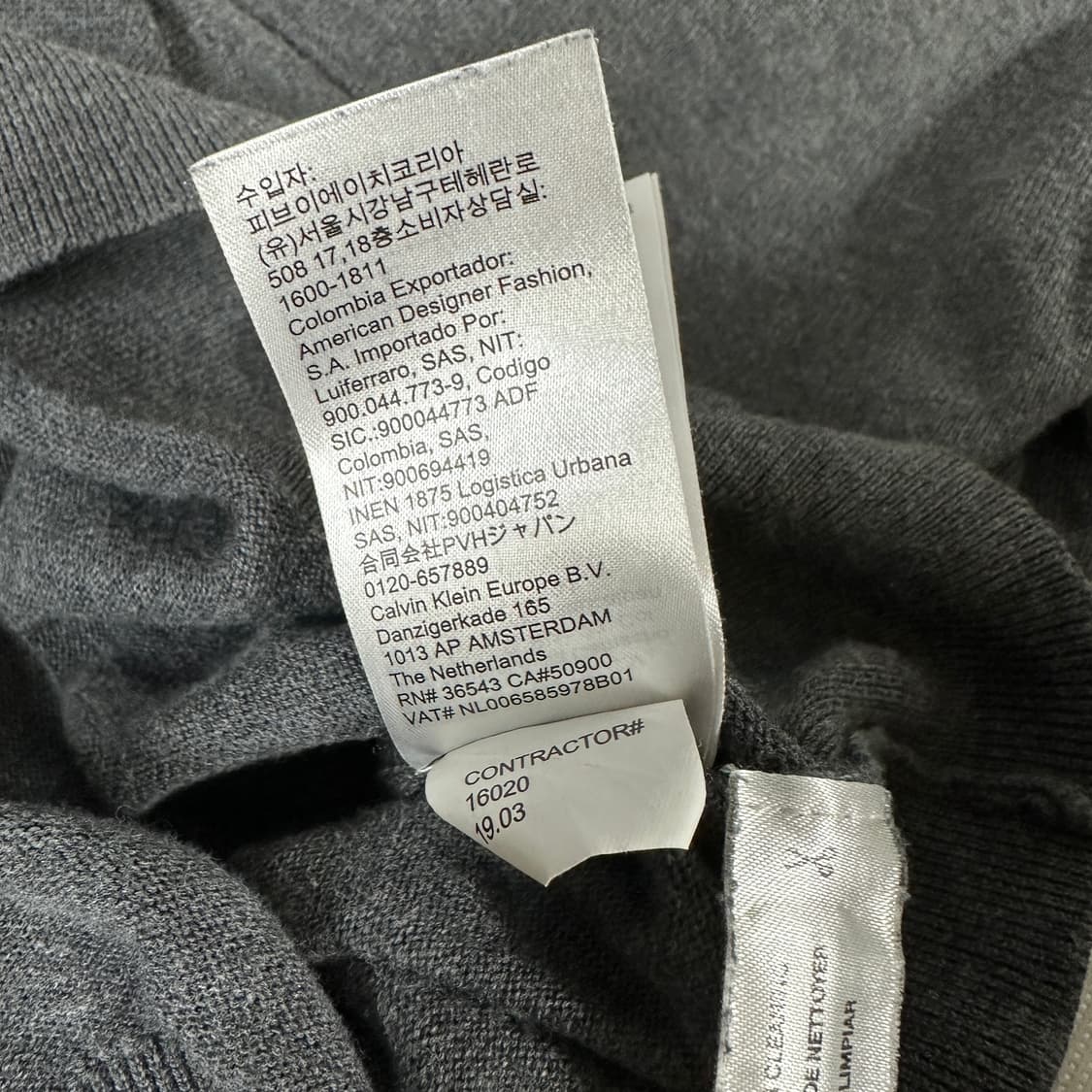 캘빈클라인 수피마코튼 니트 상품이미지5
