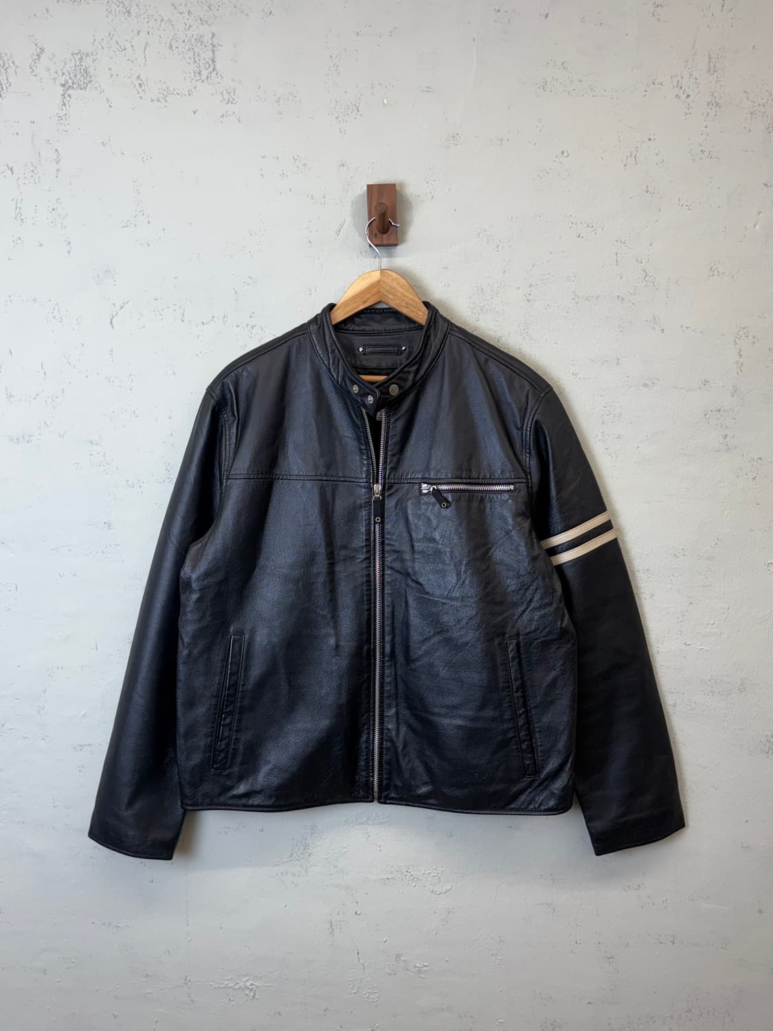 윌슨레더 빈티지 가죽 라이더 자켓 상품이미지1