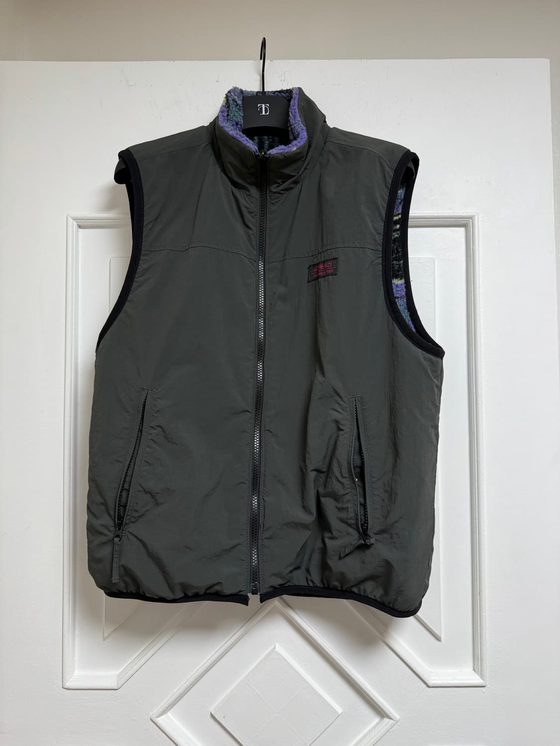 디스이즈네버댓 x 그라미치 리버시블 플리스 베스트 멀티 상품이미지4