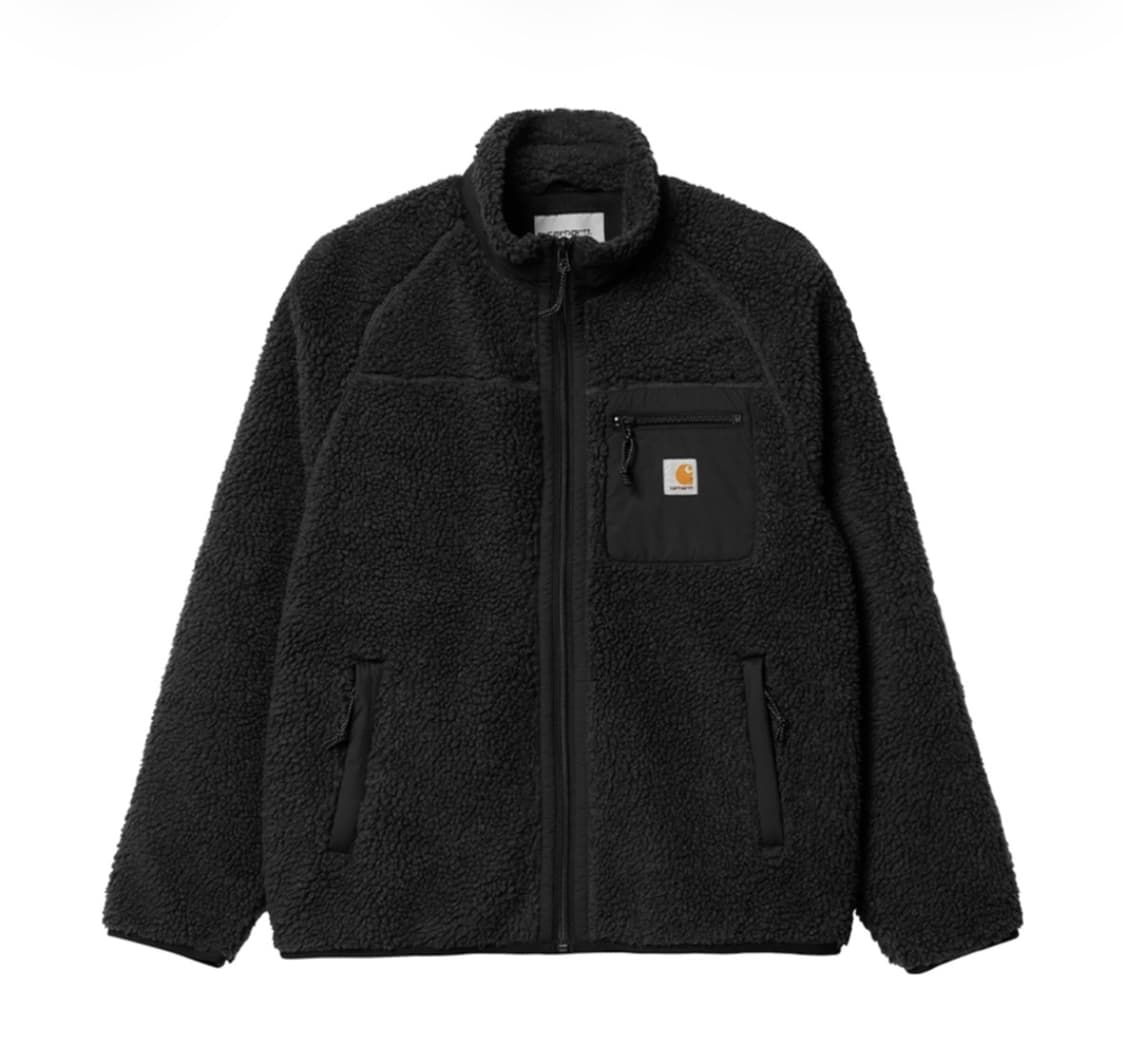 (L) 칼하트 WIP 프렌티스 라이너 블랙 후리스 자켓 새제품 상품이미지1