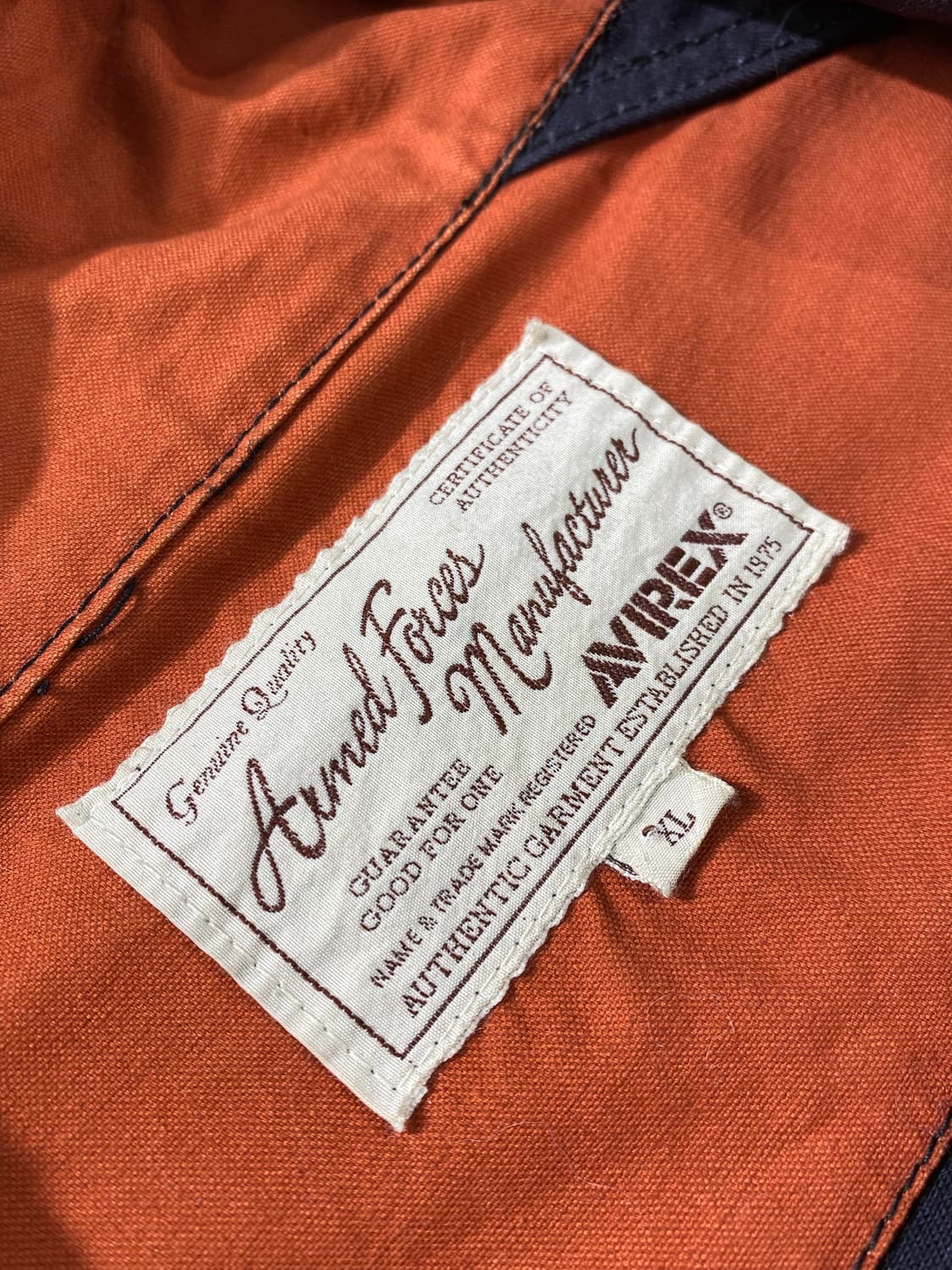 [XL] Avirex 아비렉스 유틸리티 카고 포켓 후드 자켓 상품이미지8