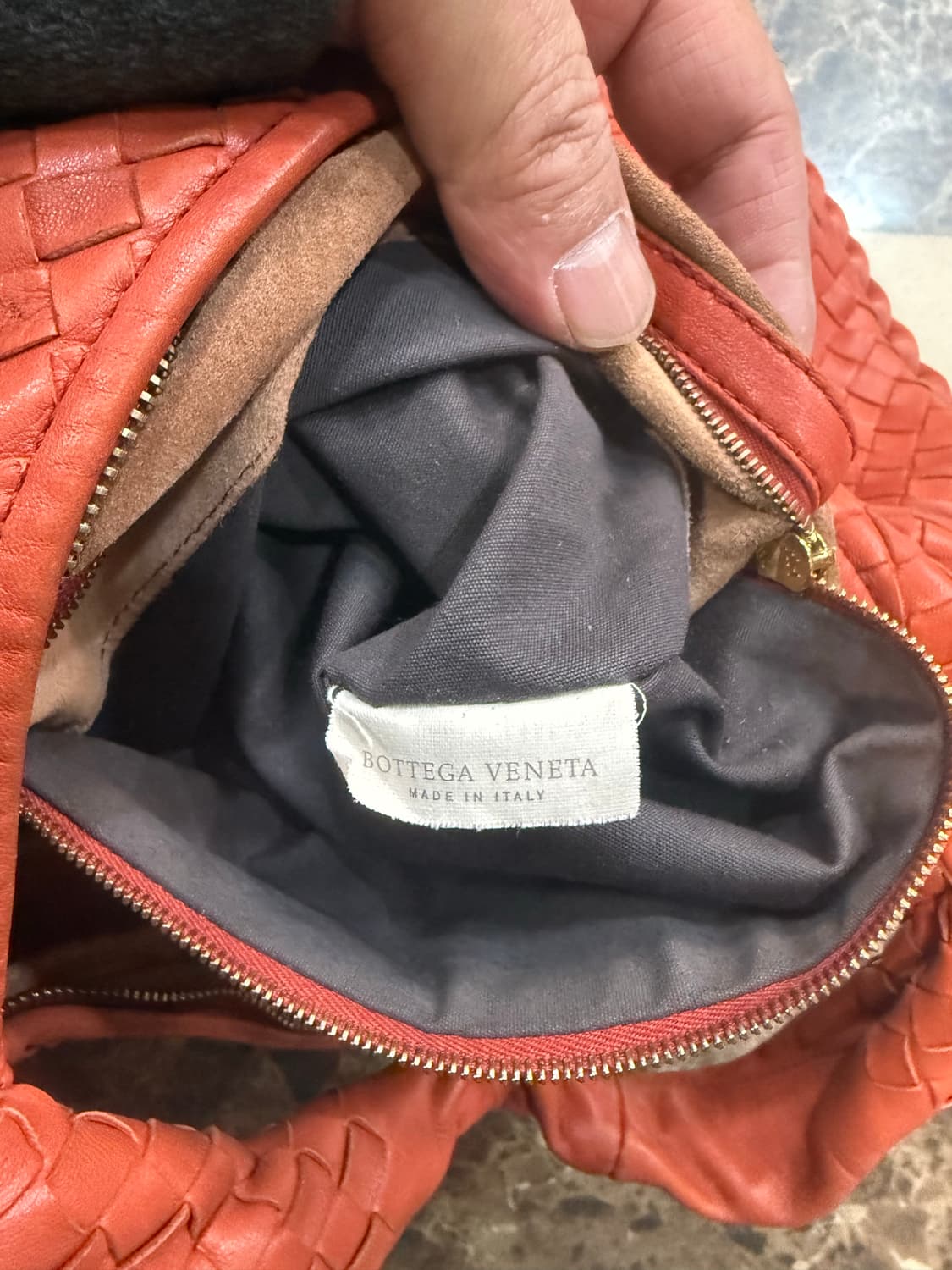 정품 보테카베네타 인트레치아토 호보백 팝니다 상품이미지9