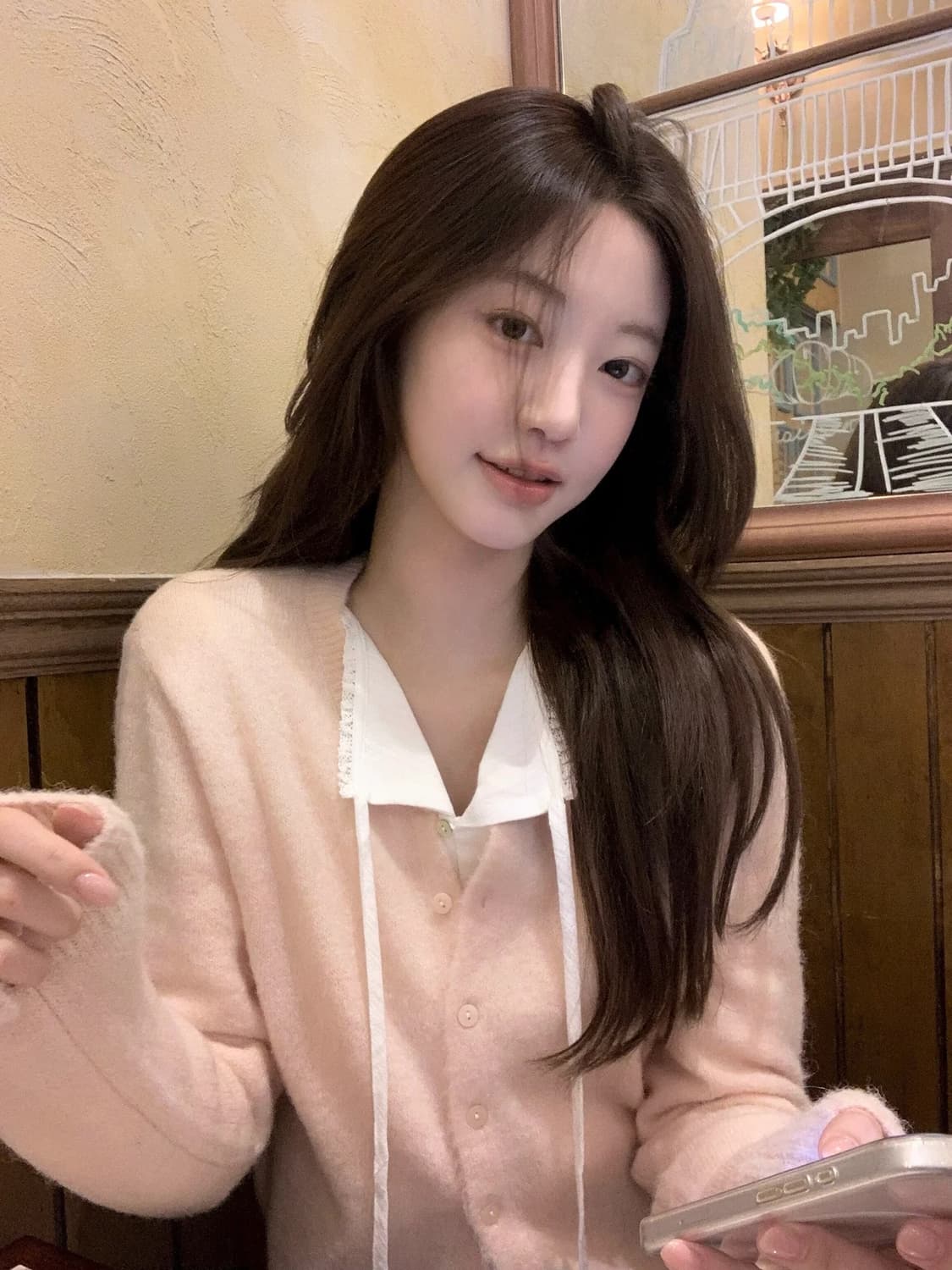 zaenio 제니오 아멜리 타이 블라우스 s 상품이미지2