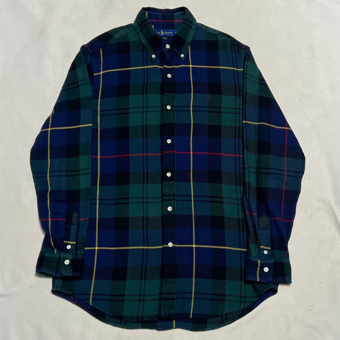 M 폴로랄프로렌 클래식 핏 타탄체크 셔츠 상품이미지2