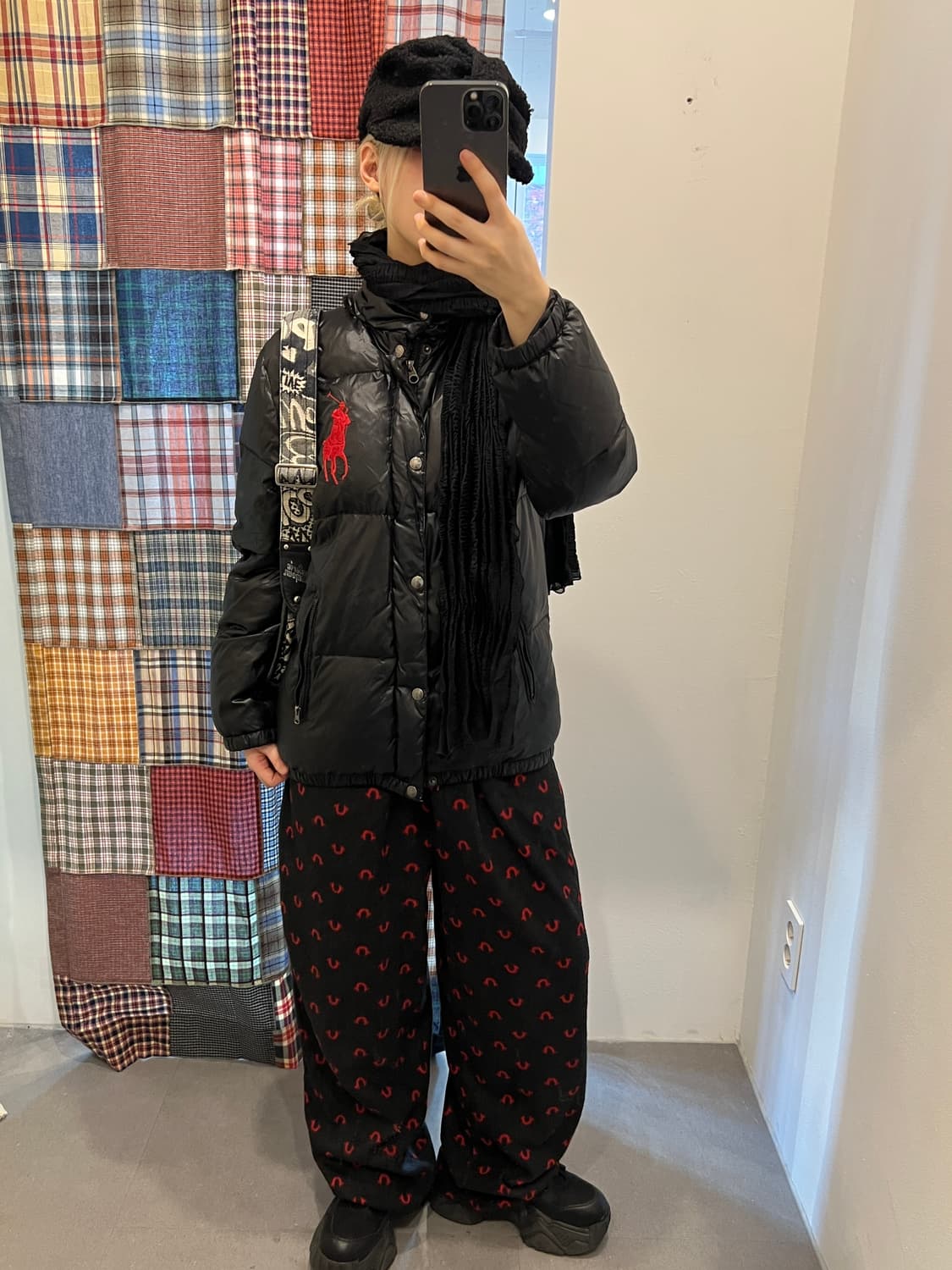 트루릴리젼 뽀글이 팬츠 상품이미지4