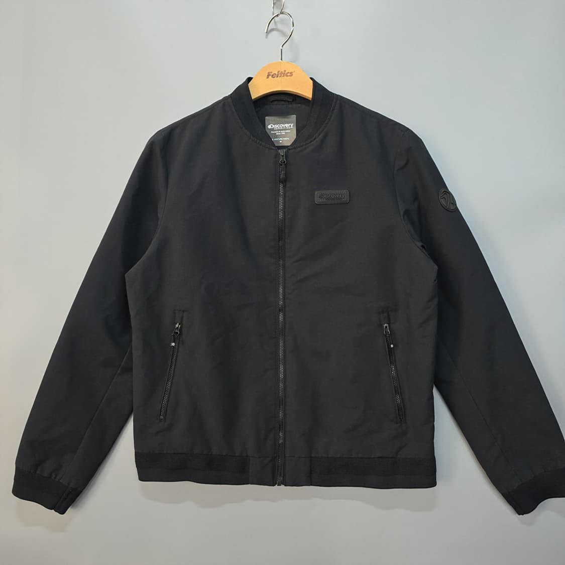 디스커버리(Discovery) 블랙 블루종 자켓 95 상품이미지1