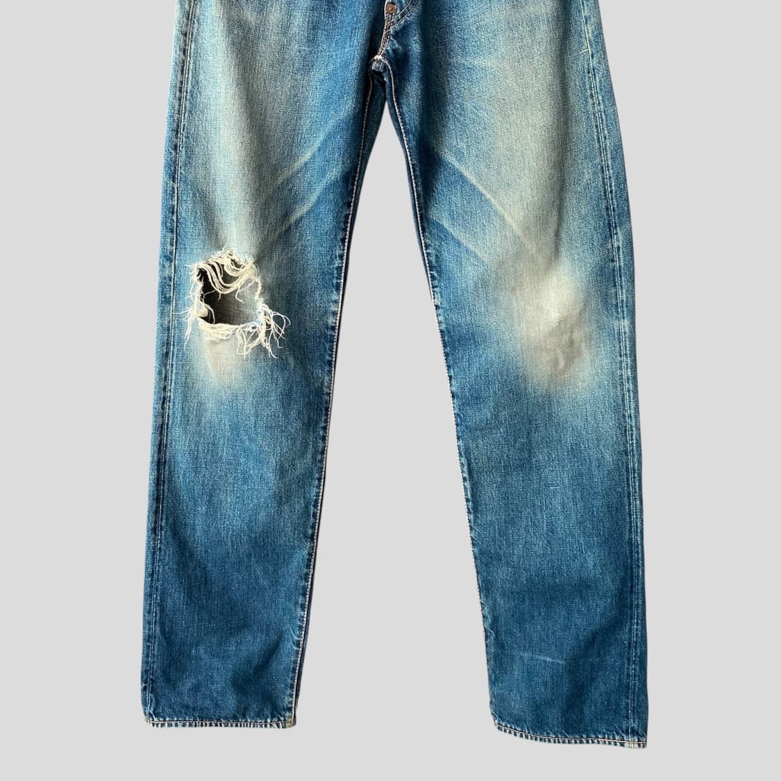 (28)Evisu 에비수 재팬 빈티지 셀비지 데님 청바지 상품이미지3