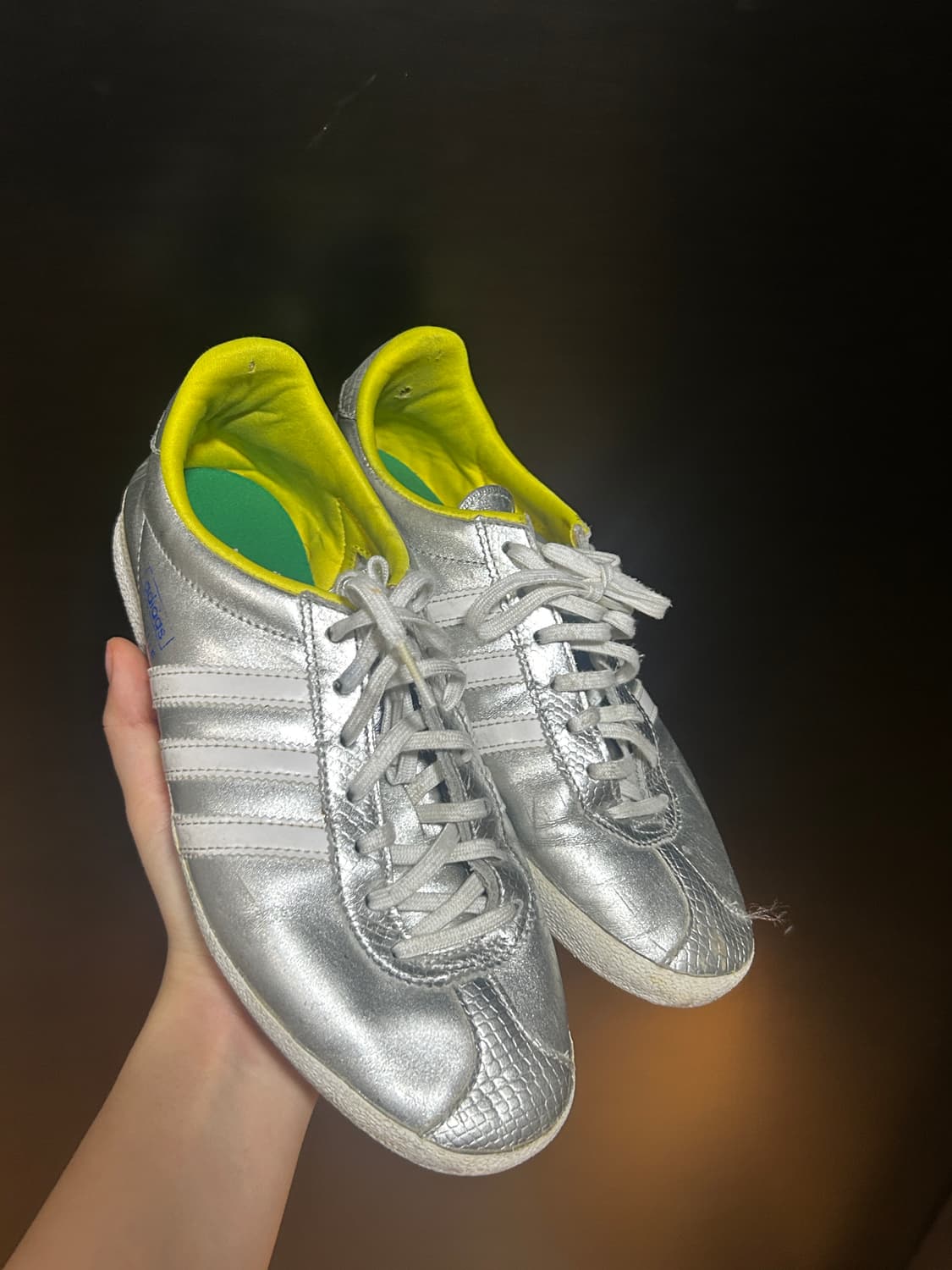 아디다스 빈티지 실버 가젤 240 상품이미지2