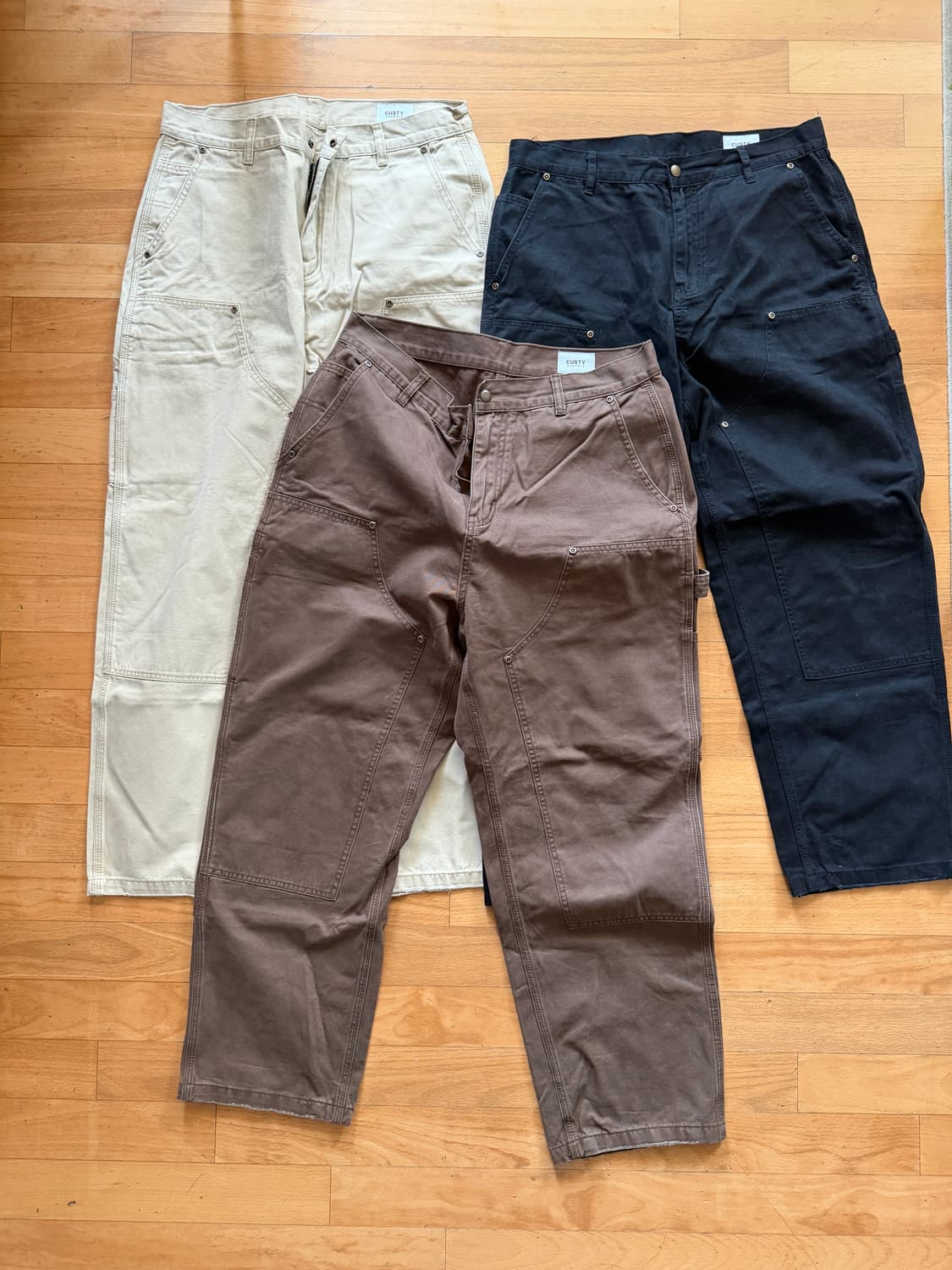 카펜터팬츠 더블니팬츠 워크팬츠 3종 일괄판매 상품이미지1