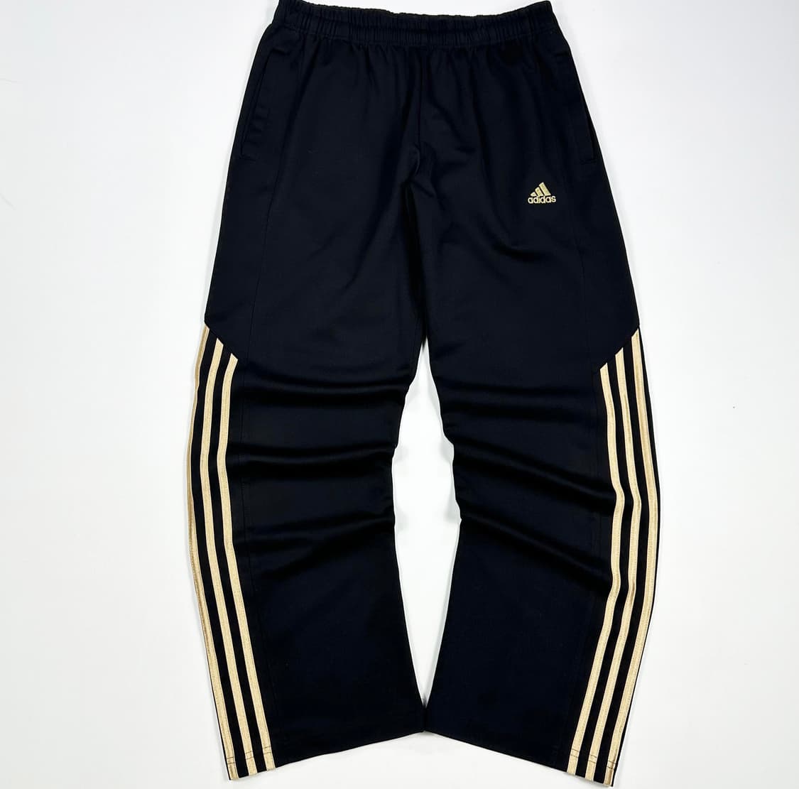 아디다스 오리지널 골드 블랙 트랙 츄리닝바지 (M) 상품이미지3