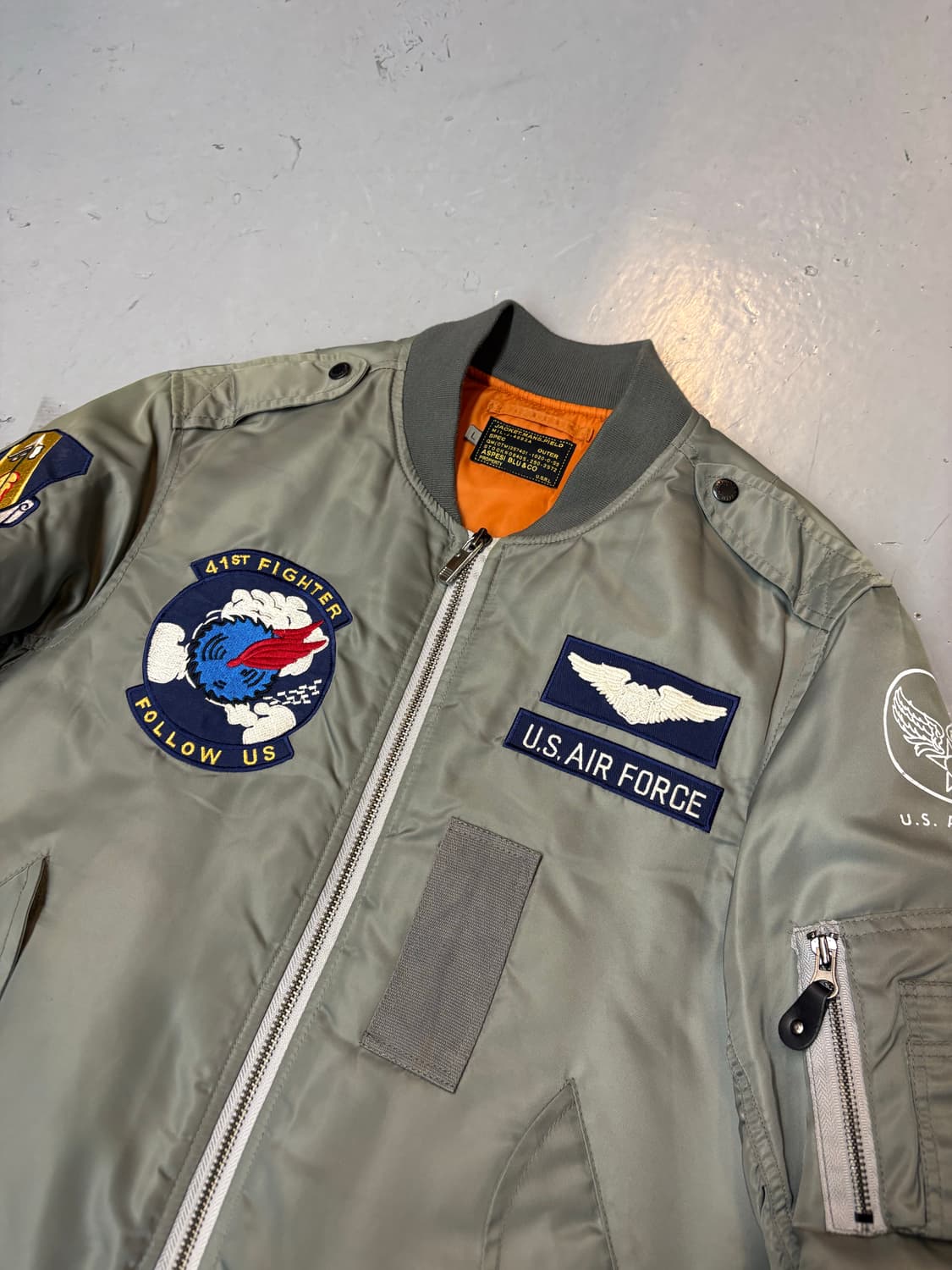 Aspesi x Avirex MA-1 자켓 상품이미지7