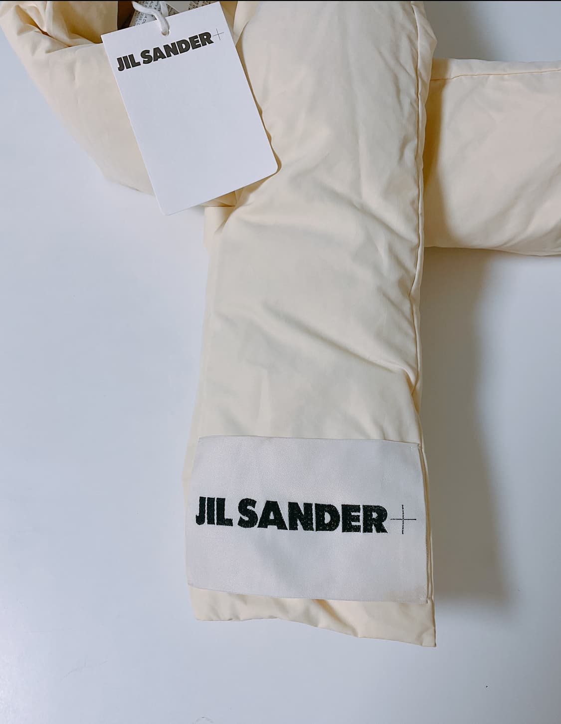 질샌더 머플러 아이보리 크림컬러 정품 새제품 선물용 추천 상품이미지6