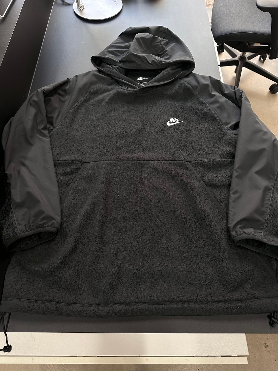 나이키 풀오버 플리스 윈드브레이커 후드티 상품이미지5