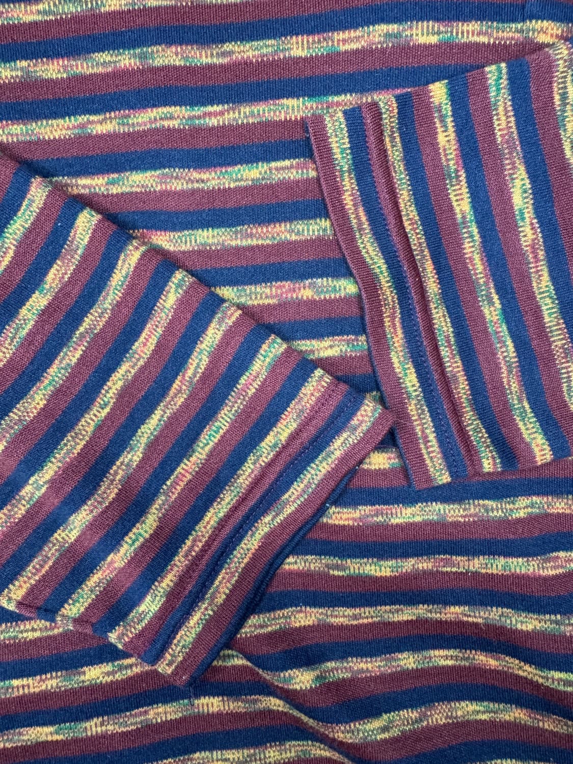 빈티지 90s 엘엘빈 L.L.Bean 멀티스트라이프 롱슬리브 L 상품이미지5