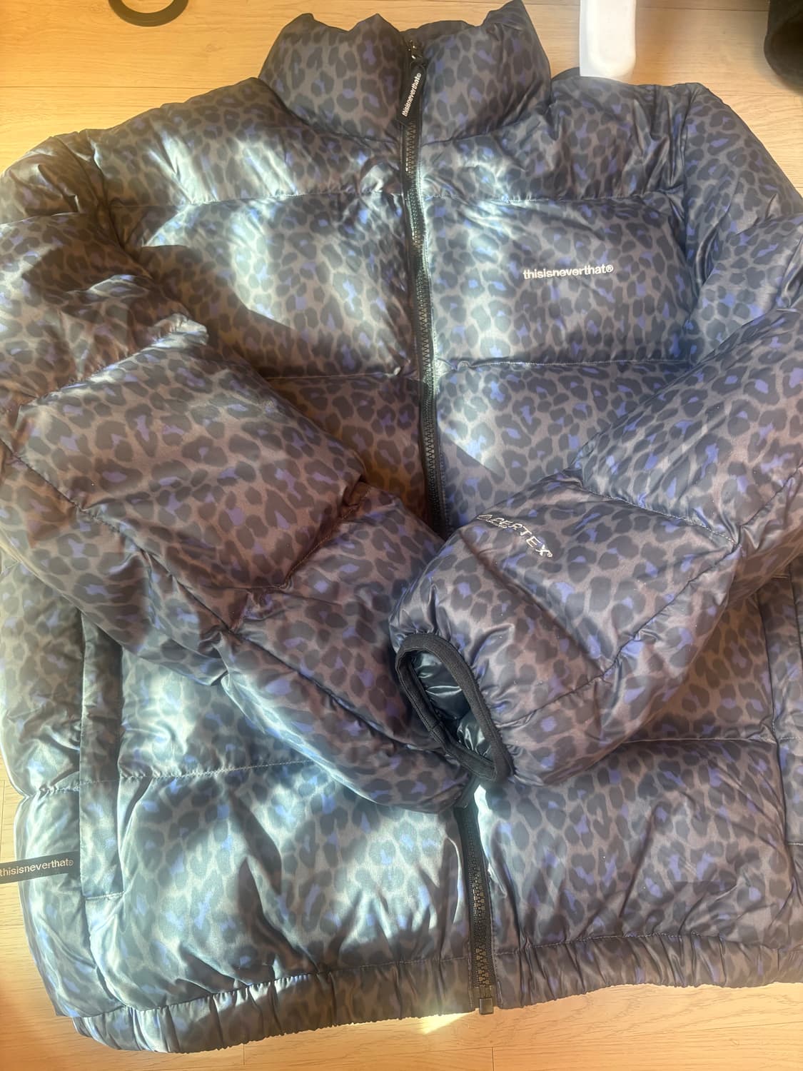 디스이즈네버댓 레오파드 패딩 상품이미지1