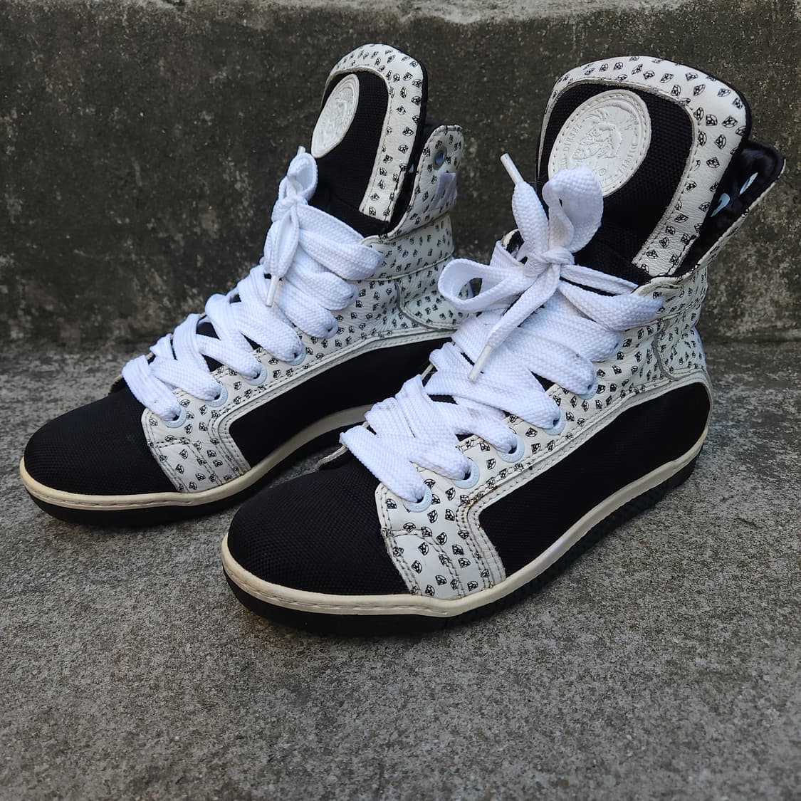 [250] Diesel Vintage 하이탑 스니커츠 남녀 상품이미지1