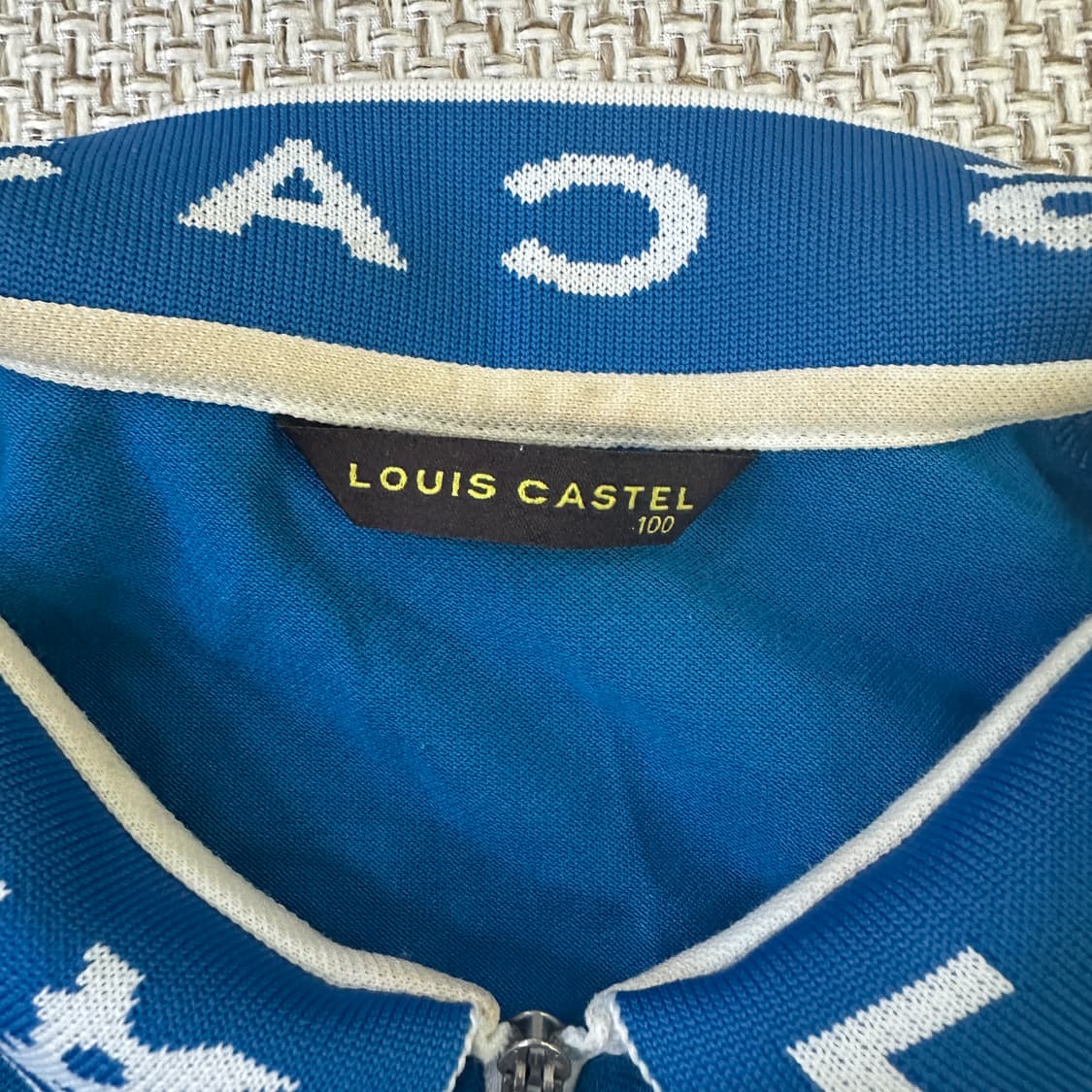 100 루이까스텔 반집업 골프 카라 티0406D 상품이미지2