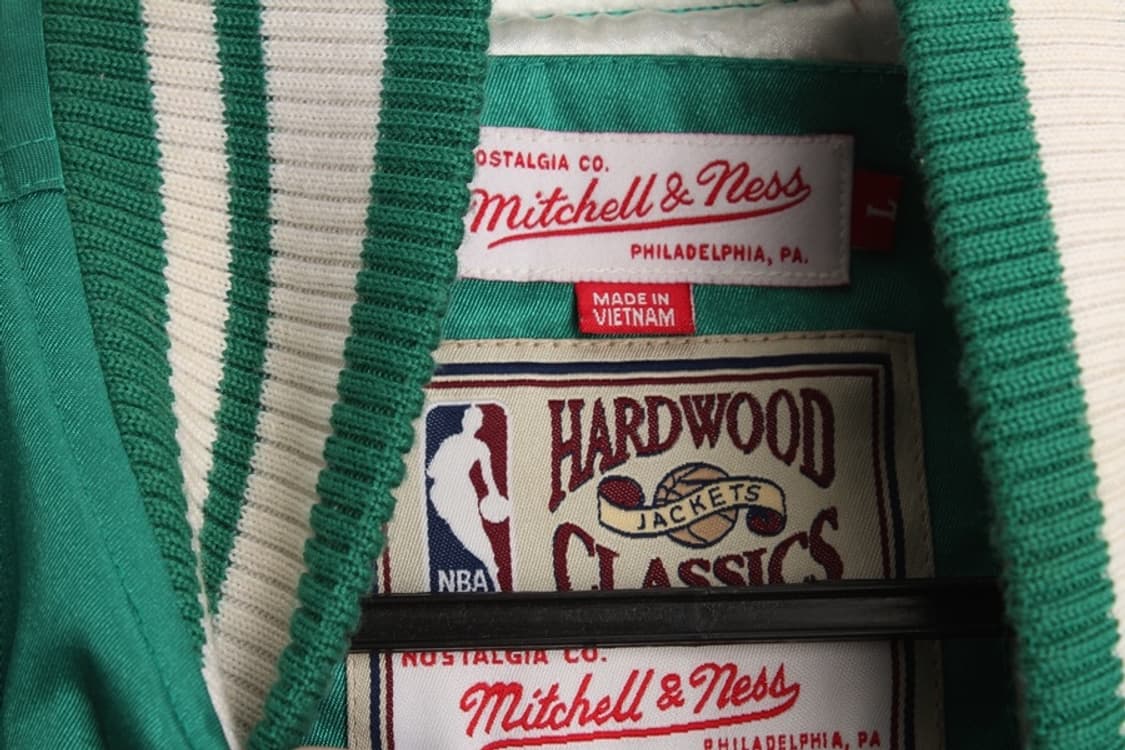 L 미첼앤네스 셀틱스 바시티 자켓 상품이미지3