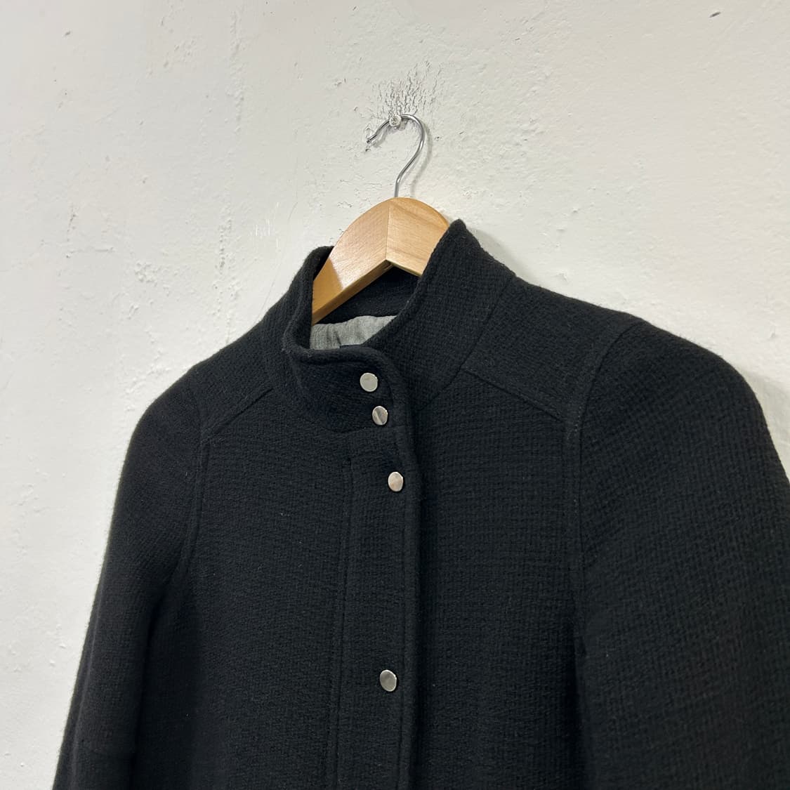 아르마니 블랙 스트링 울 자켓  상품이미지4