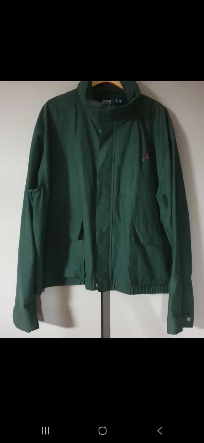 폴로랄프로렌 그린 바라쿠타 남성자켓. 싸이즈 110 상품이미지1