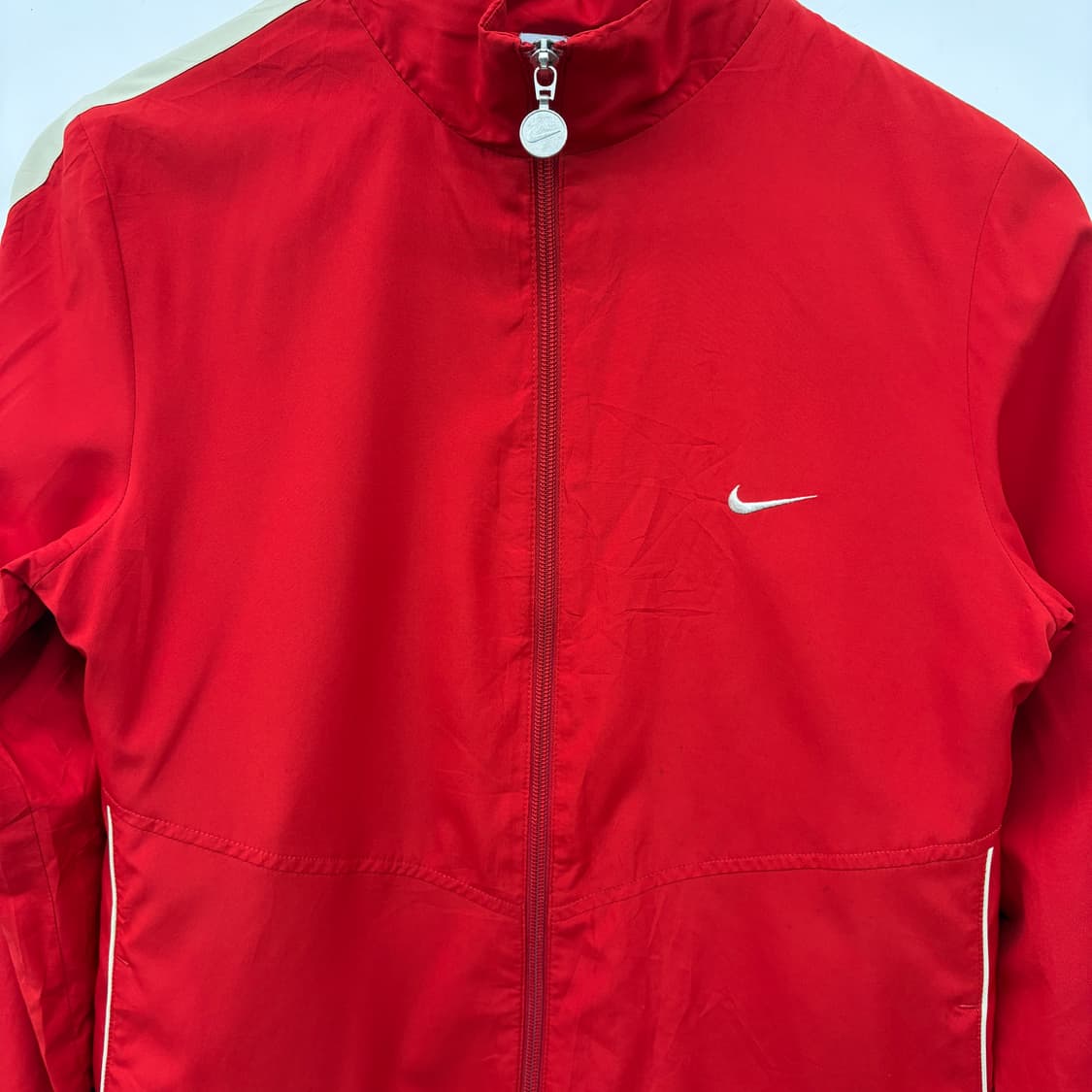 나이키 레드 바람막이 트랙 자켓 여성 S 상품이미지2