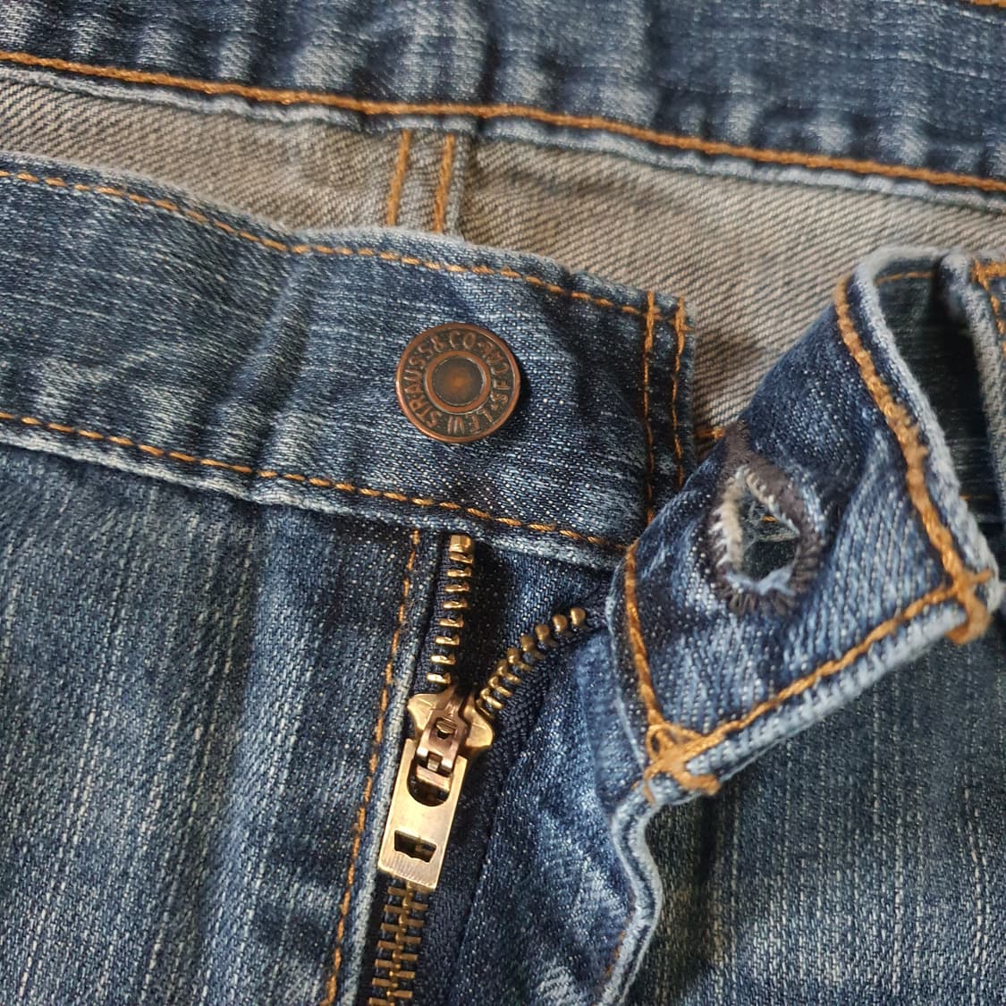 빅사이즈 리바이스 505 빈티지 데님 팬츠 No.54 상품이미지3