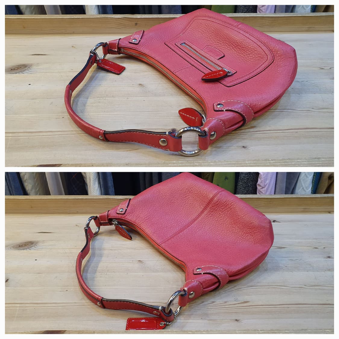 코치 레더 토트백  상품이미지3