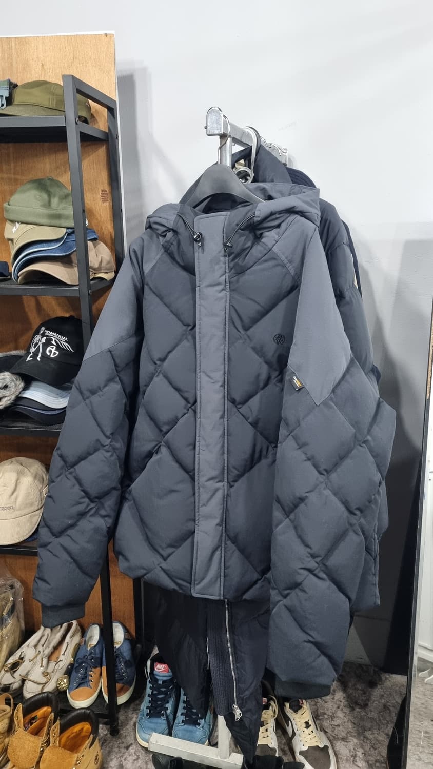 (오프그리드) 오리솜털 코듀라  푸퍼패딩점퍼 xL(가슴반품61) 2번착용 상품이미지1