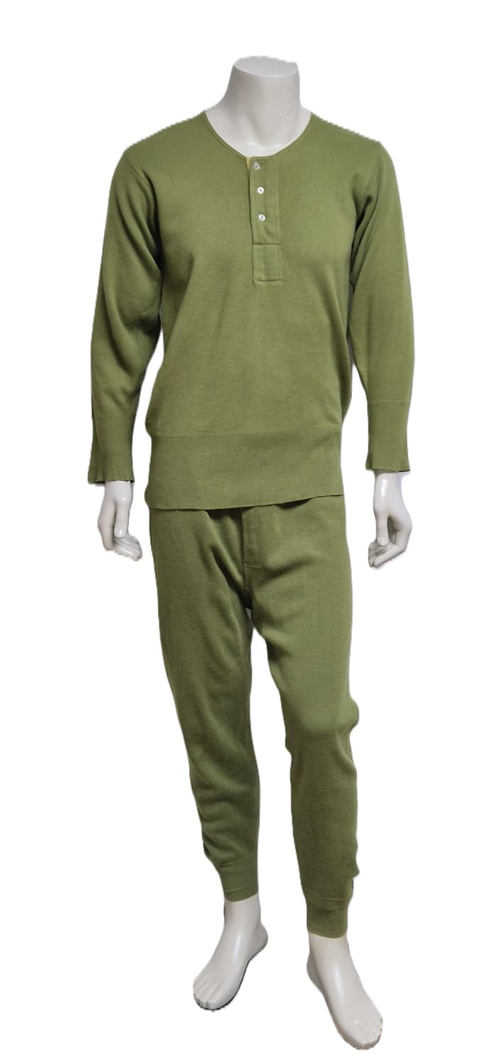 국군 구형 80년대 내복 내의 전투복 세트 (M) 상품이미지1