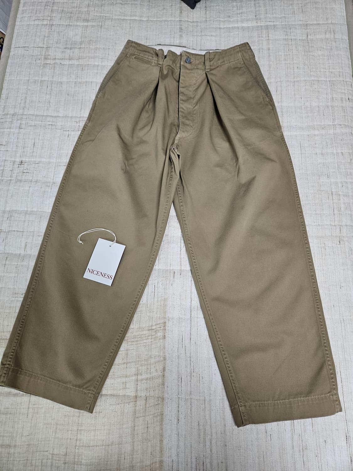 [S] 나이스네스 Albarn 치노 팬츠 상품이미지2