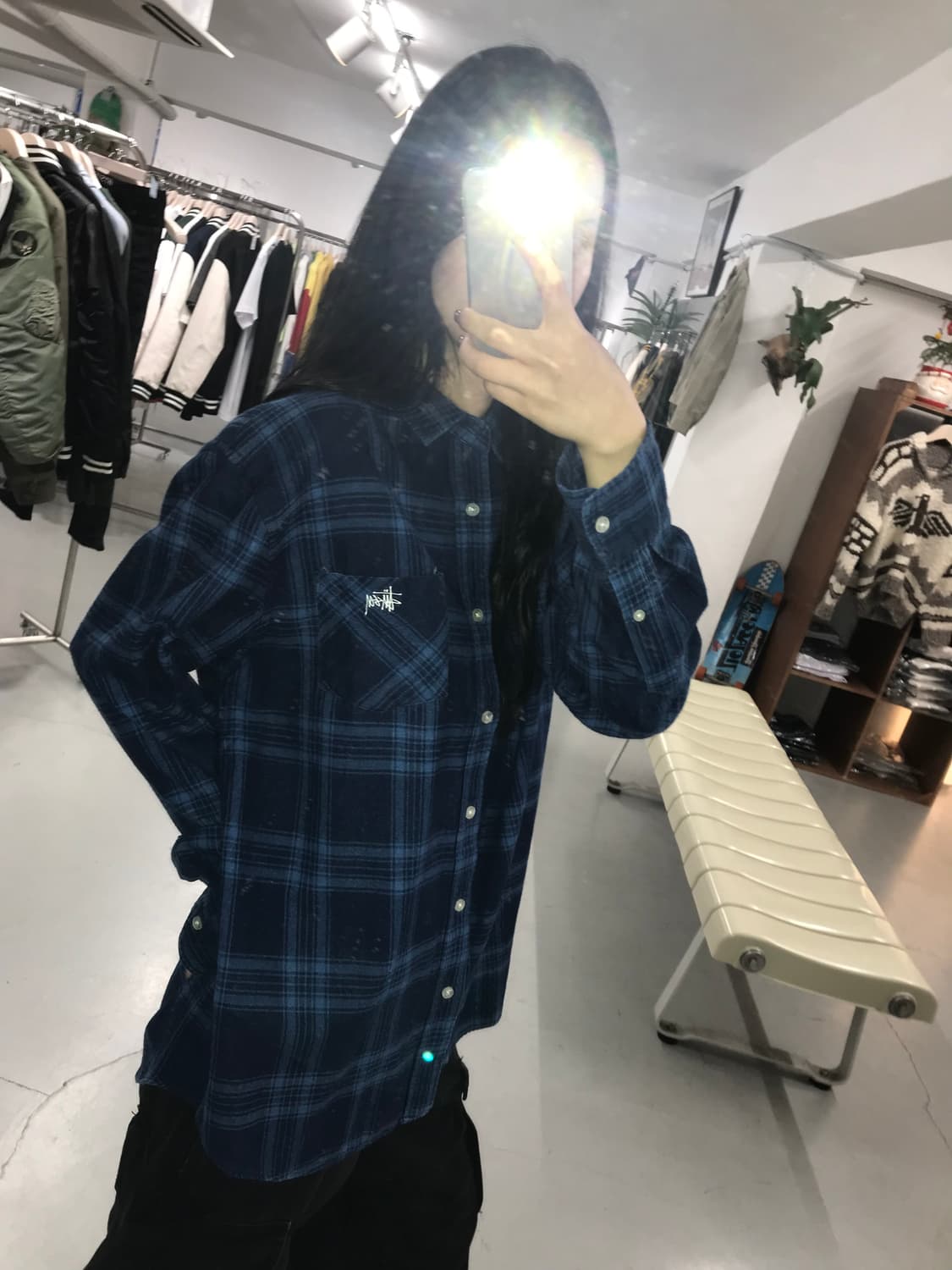 스투시 STUSSY Classic Flannel Shirt 상품이미지2