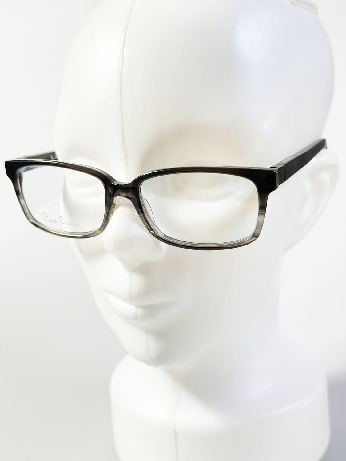 PIERRE CARDIN 스모크 그레이 뿔테 스퀘어 빈티지 안경 상품이미지8