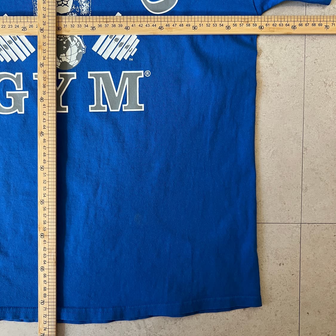 빈티지 00s World Gym 티셔츠 상품이미지9