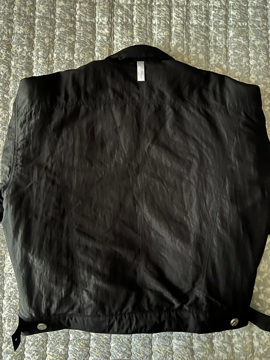 노매뉴얼 트러커 자켓 블랙 L 상품이미지4