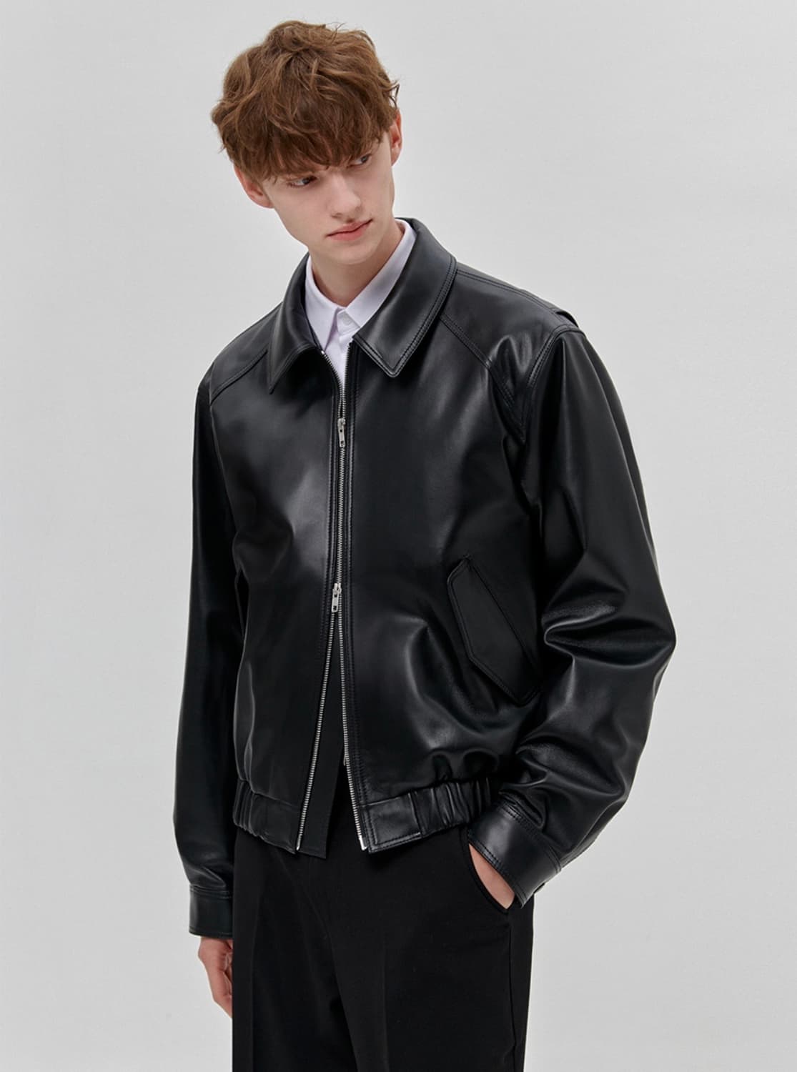 도프제이슨 양가죽 자켓 상품이미지5