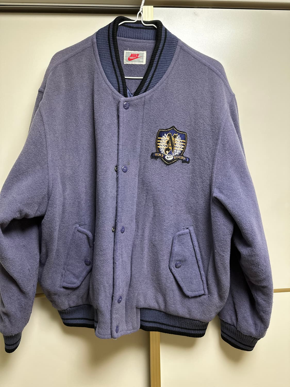 니이키 럭비 빈티지 점퍼 L사이즈 상품이미지2