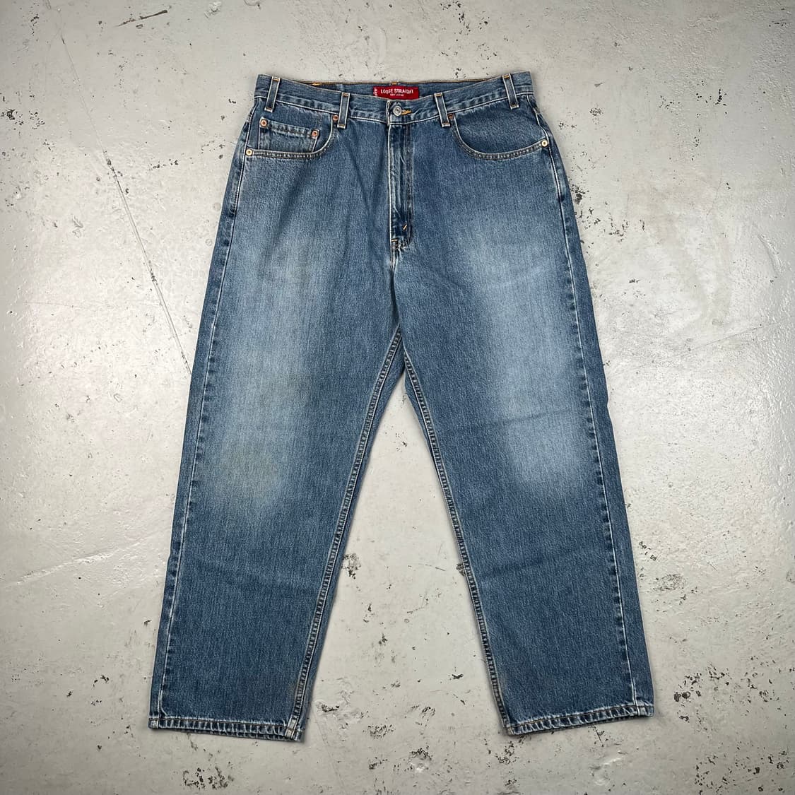빈티지 리바이스 569 루즈 스트레이트핏 데님 상품이미지2
