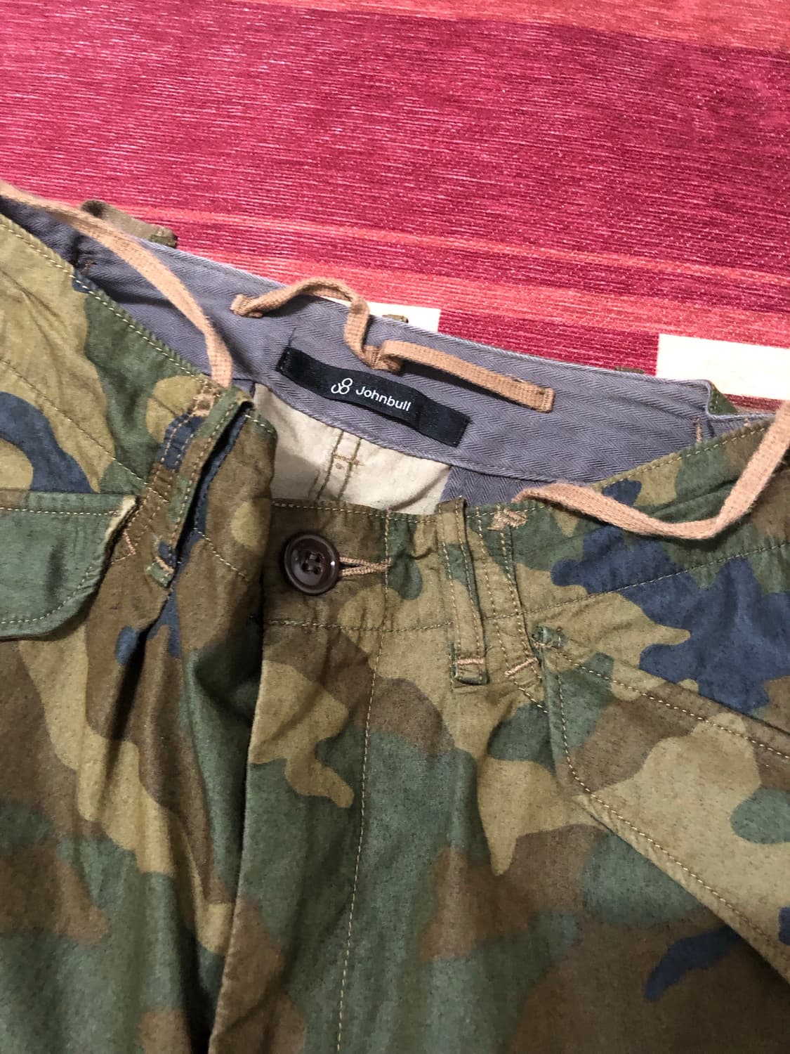 JOHNBULL CAMO LONG SKIRT 상품이미지6