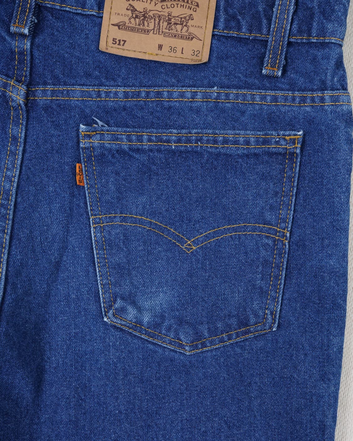 (허리 45) 90s 리바이스 517 부츠컷 데님 팬츠 상품이미지9