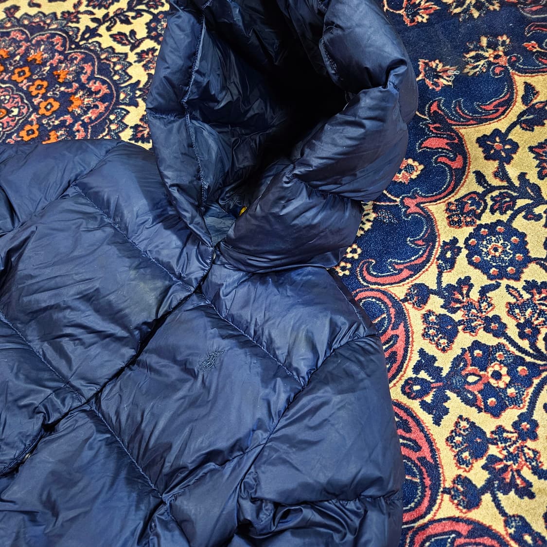 폴로랄프로렌 덕다운 후드 롱패딩 상품이미지2