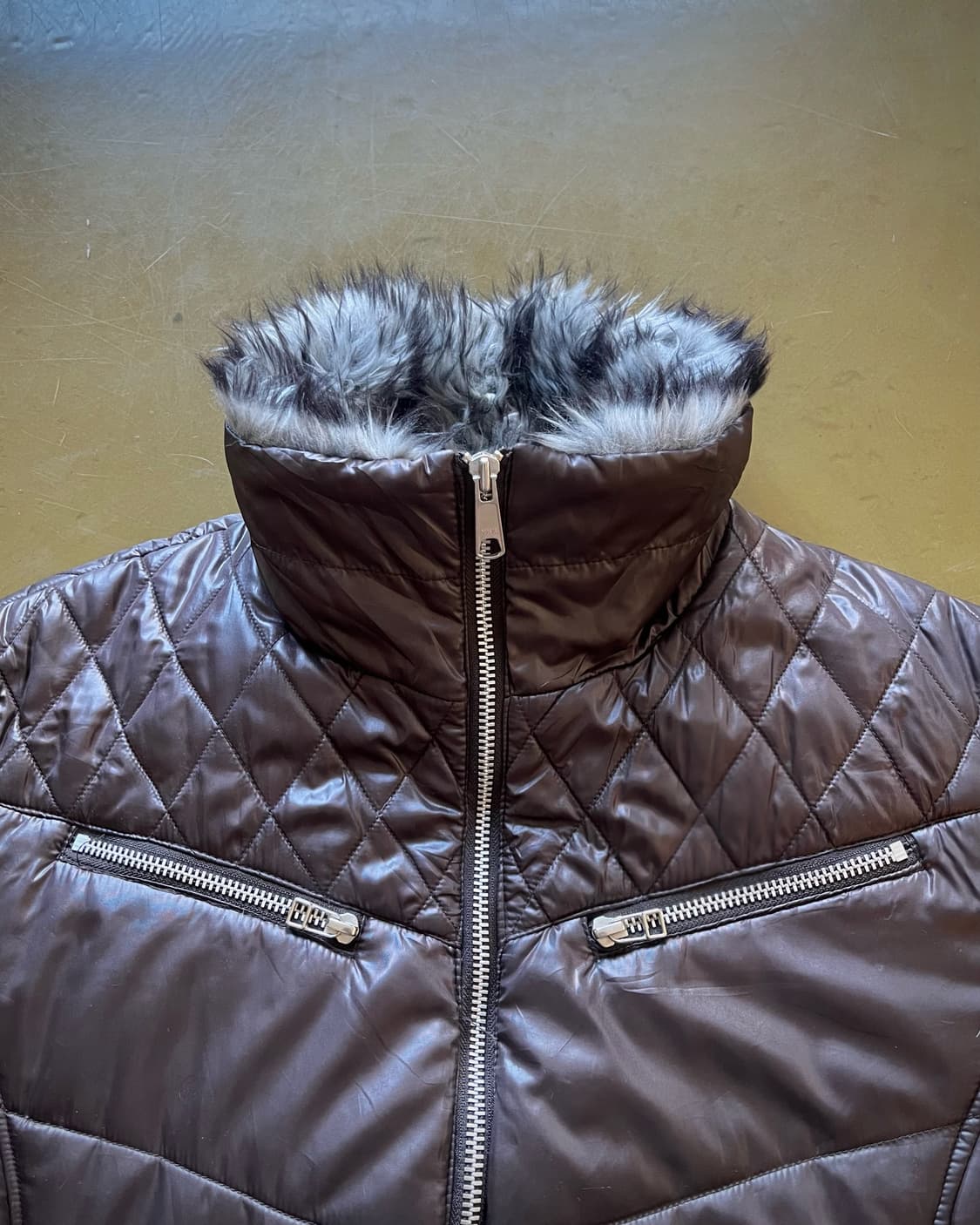 90-00s LOUIS CHAVLON V-Kei Fur Padded JK 상품이미지6