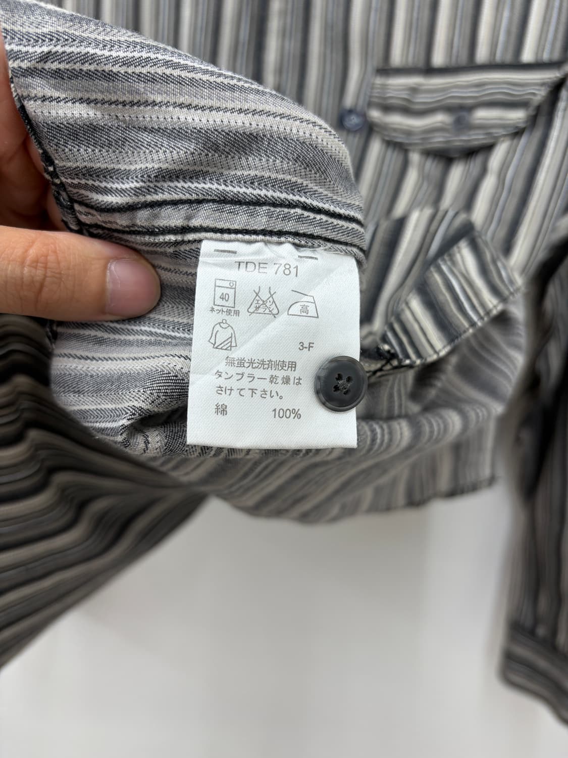 KANSAI JEANS 스트라이프 셔츠 상품이미지4