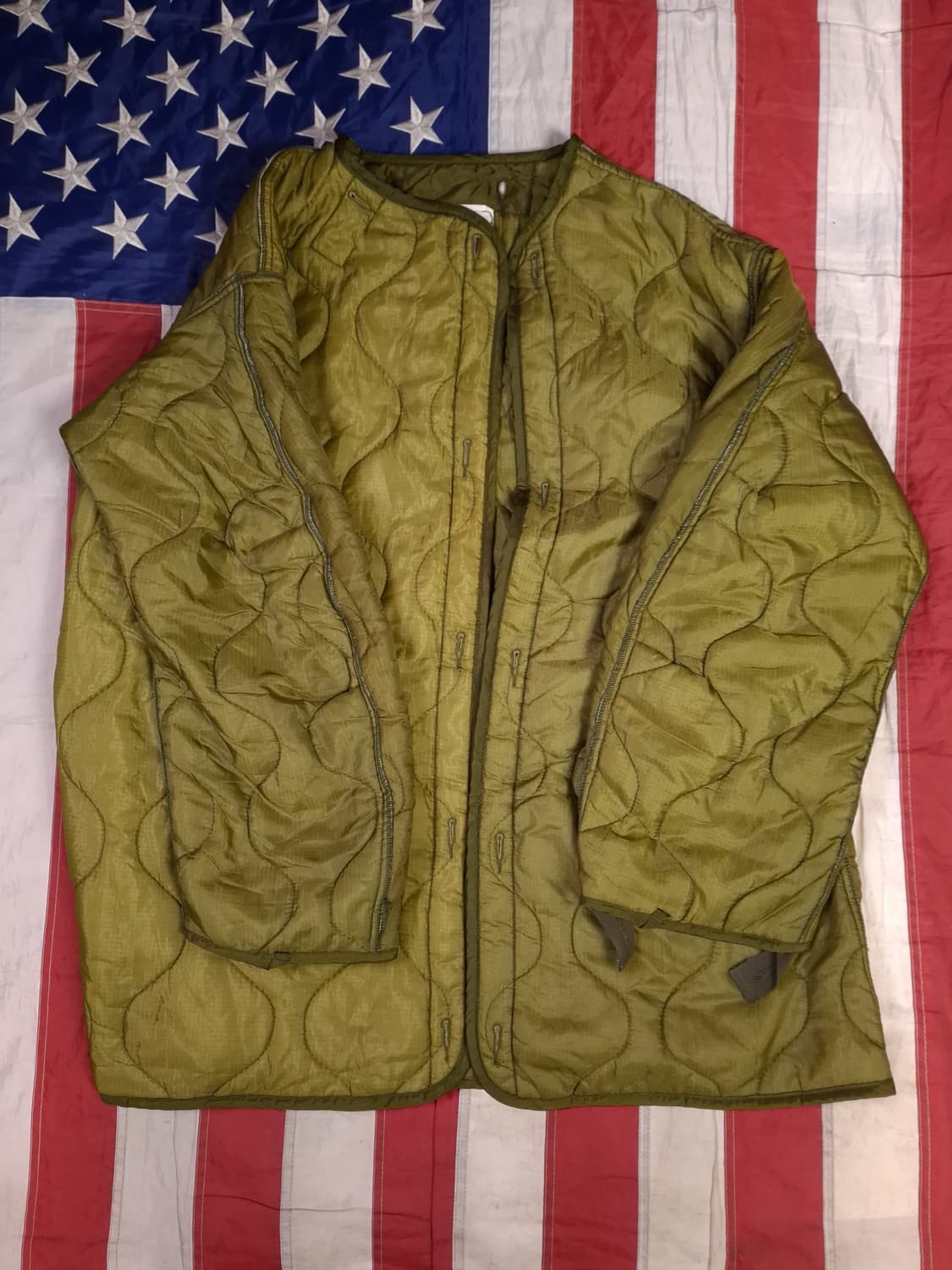 오리지날 미군 M-65 개파카 스몰사이즈 풀셋트 상품이미지3