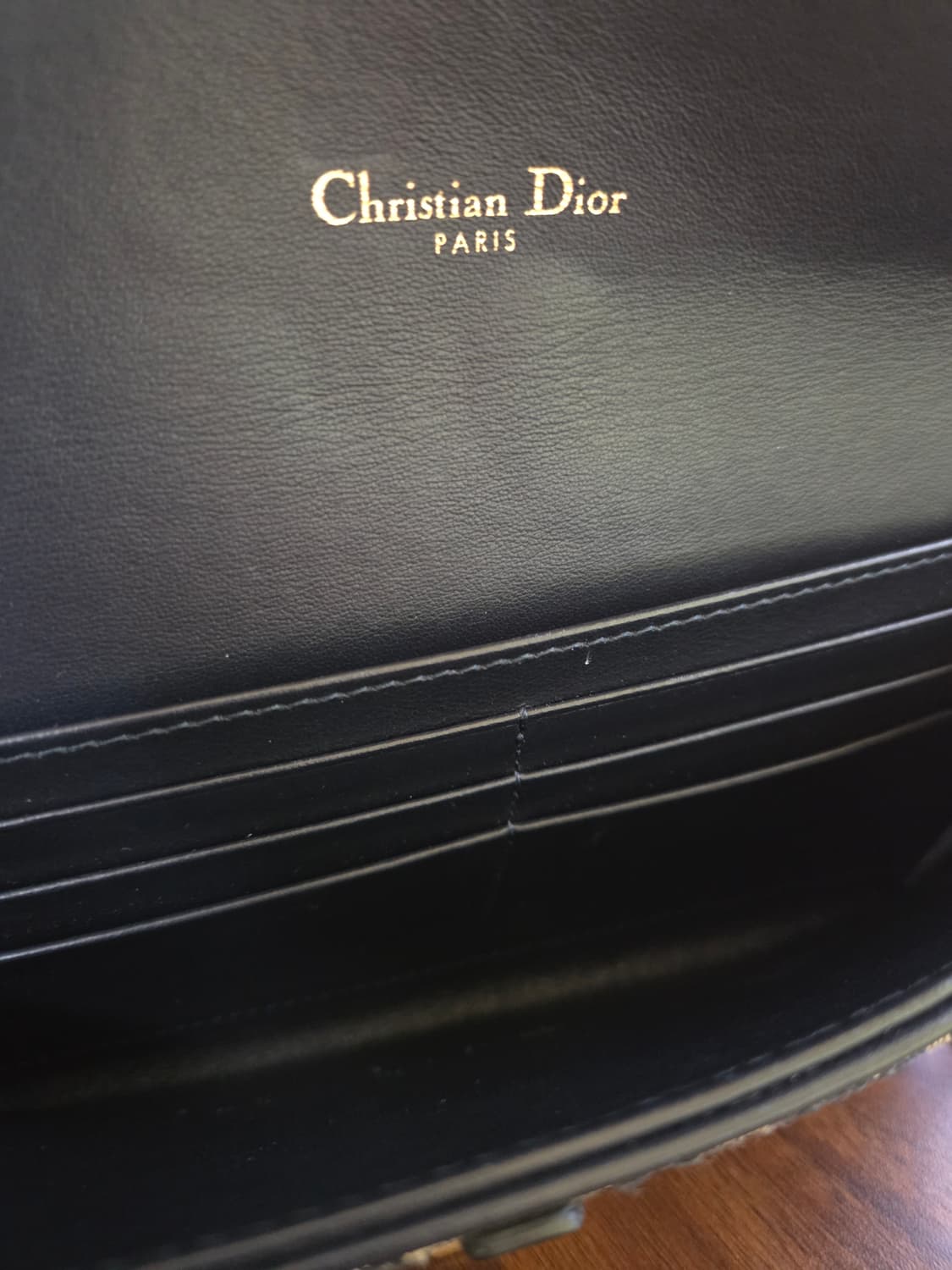 디올 오블리크 스몰 체인 파우치 상품이미지4