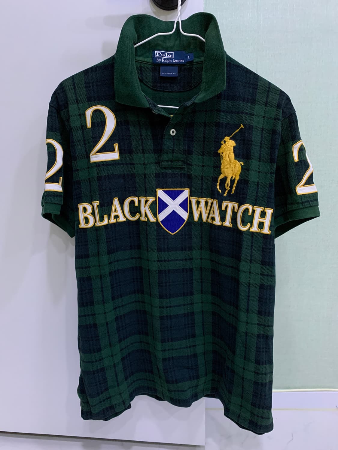 폴로 빅포니 블랙와치 타탄체크 상품이미지1