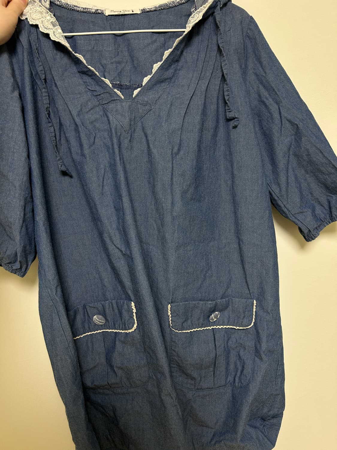 청 빈티지 원피스 상품이미지1